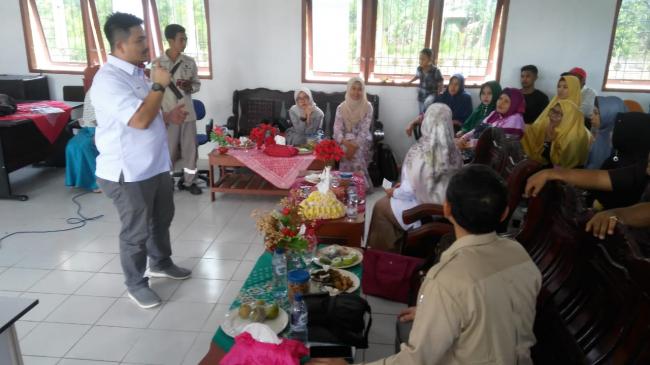 Antusias warga Kecamatan Merbau dalam Program Riau AgriAqua