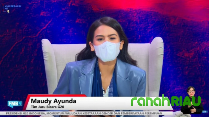 Maudy Ayunda: Pentingnya kesetaraan gender agar perempuan bisa Berdaya saing
