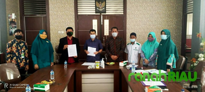 Fakultas Psikologi UIR dan Laznas IZI Riau jalin kerjasama Pengelolaan Zakat