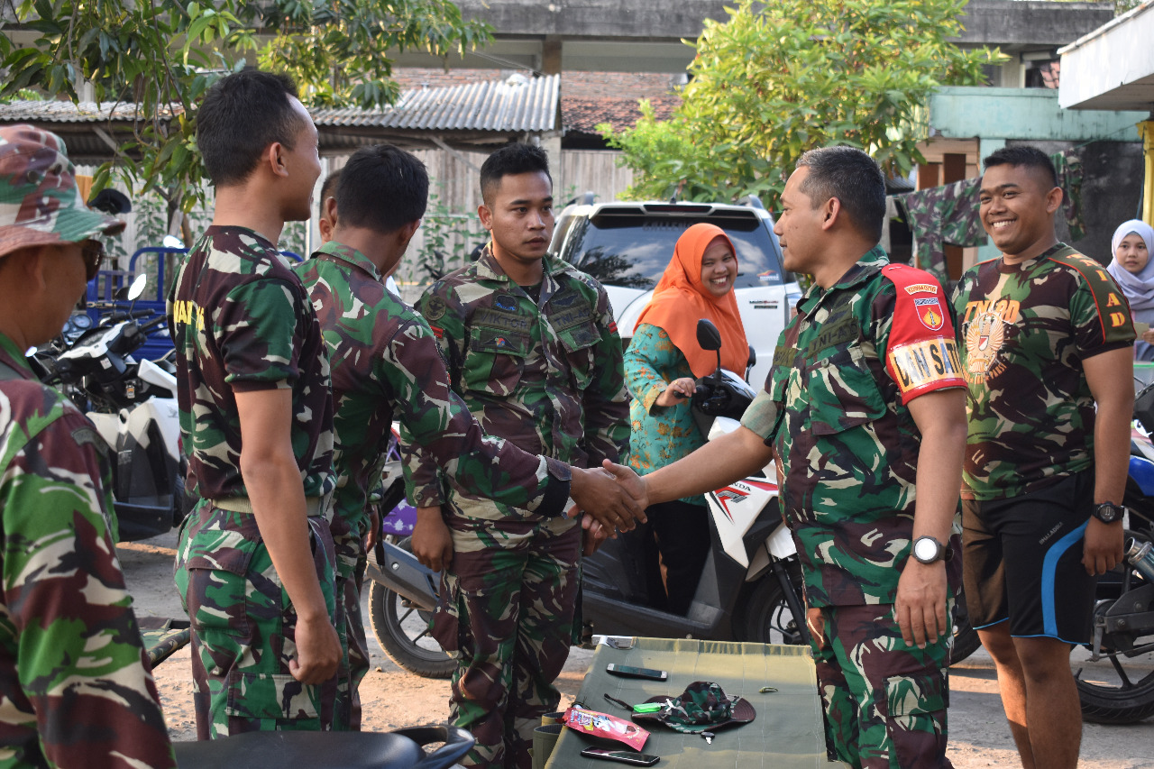 Dandim Cek Prajurit yang Tinggal di Rumah-Rumah Warga