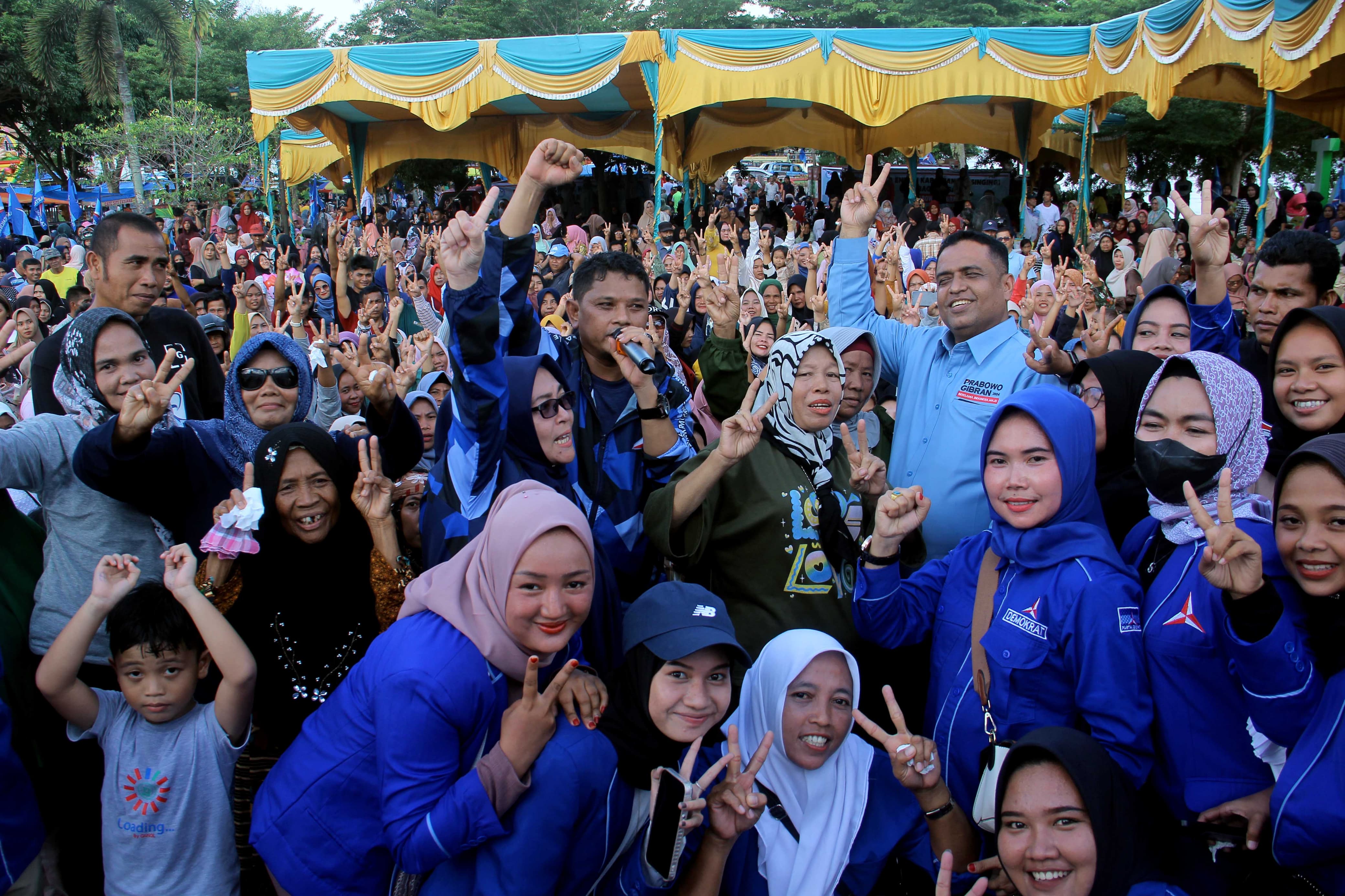 Mitra Energi Riau kabupaten Kuansing Peduli dan berbagi bersama Prabowo Gibran untuk Masyarakat