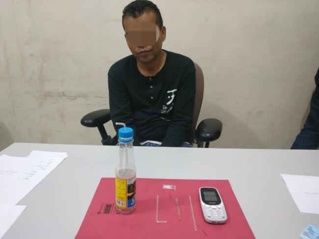 Resnarkoba Polres Kampar Kembali Tangkap Seorang Pengedar Shabu