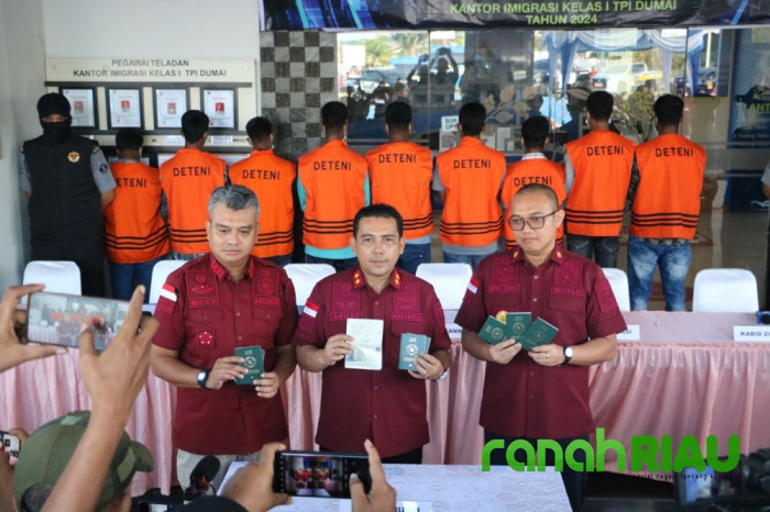 Imigrasi Dumai gagalkan Penyelundupan 26 Warga Negara Asing ke Malaysia via Jalur Tikus