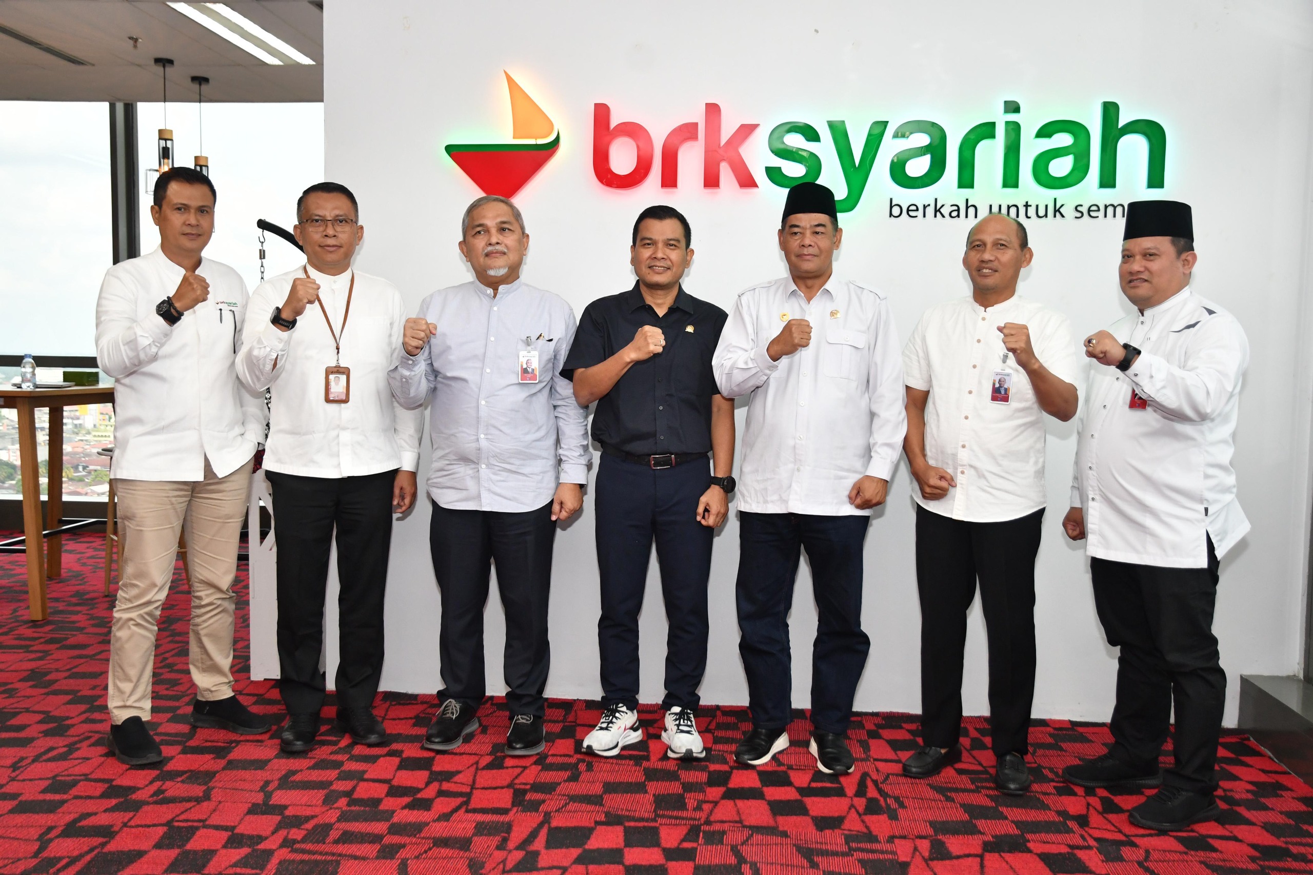 BRk Syariah sambut Kunjungan Reses dari Wakil Ketua DPD RI, Arif Eka Saputra