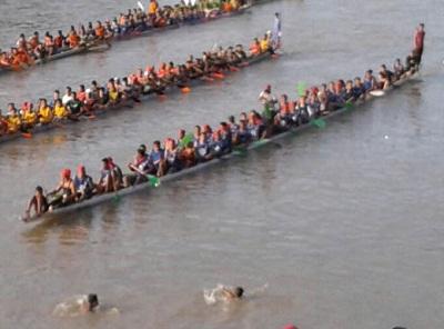 Panglimo Olang Putie jadi Jawara dalam Pra- pacu Jalur di Hulu Kuantan