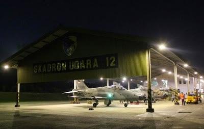 Tingkatkan Skill, Skadron Udara 16 dan 12 Gelar latihan di Malam Hari