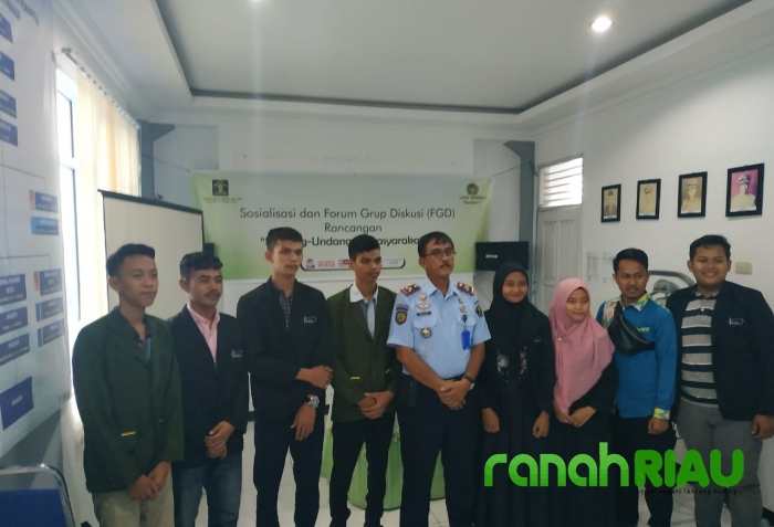 Lapas Klas II A Bengkalis Gelar Sosialisasi FGD dan RUU