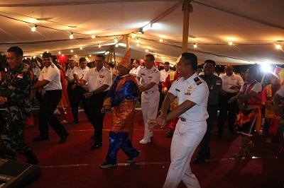 Wahhh Seruuu Banget, Satgas MTF TNI dan Angkatan Laut India Cocktail Party