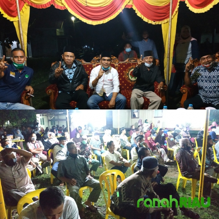 Kade Menjabarkan Visi Misinya Kemasyarakat Desa Senggoro