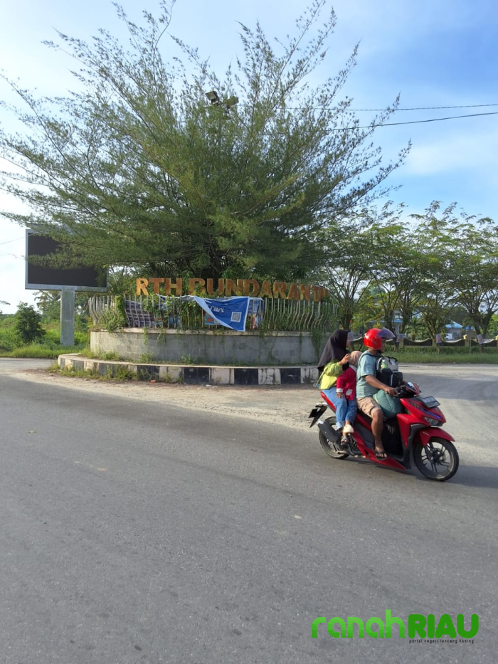 Miris: Tak ada Dana, RTH Petapahan dibiarkan Terlantar