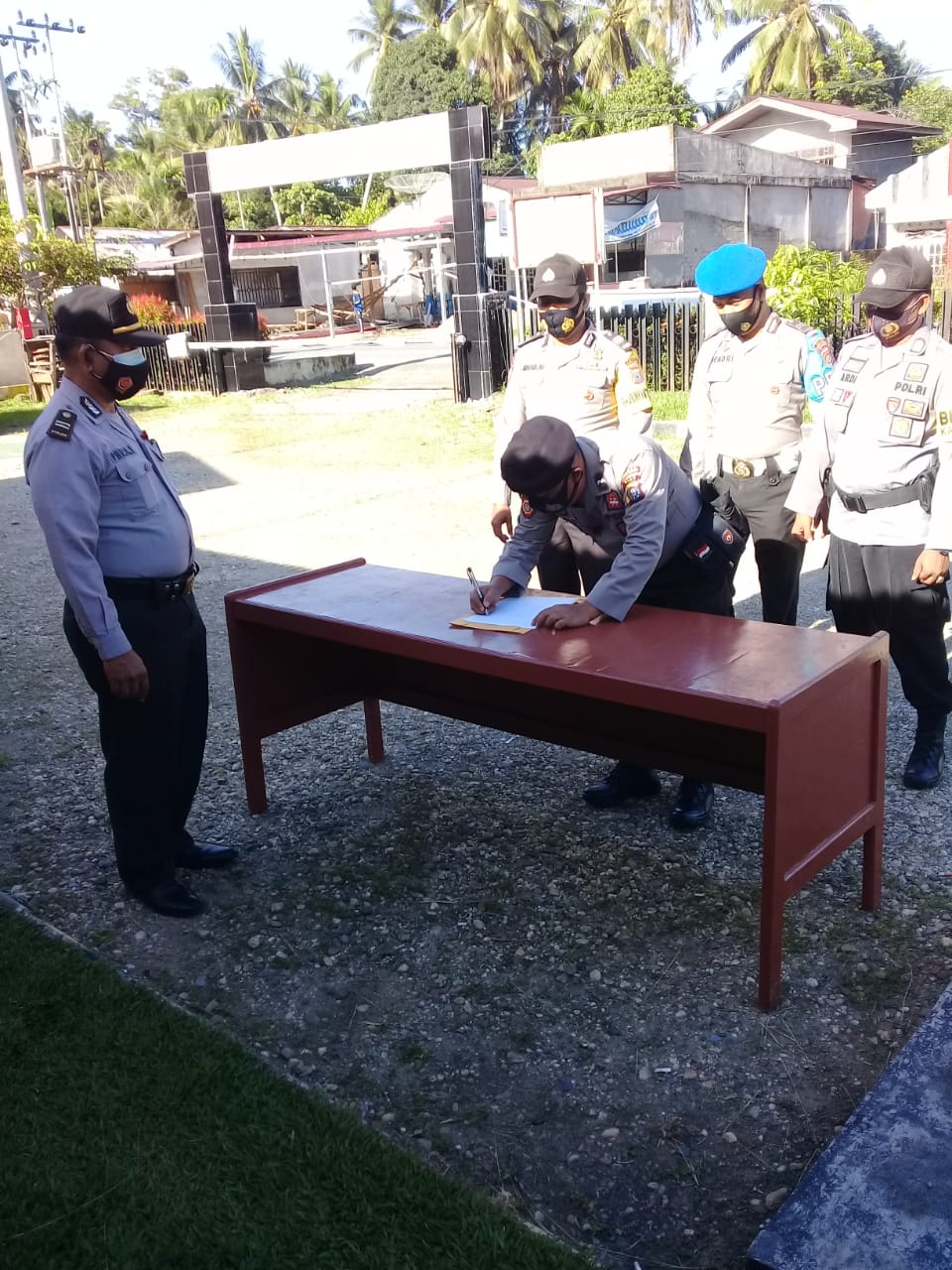 Polres Kuansing Melalui Komitmen dan Profesional Tetap Netral Hadapi Pilkada