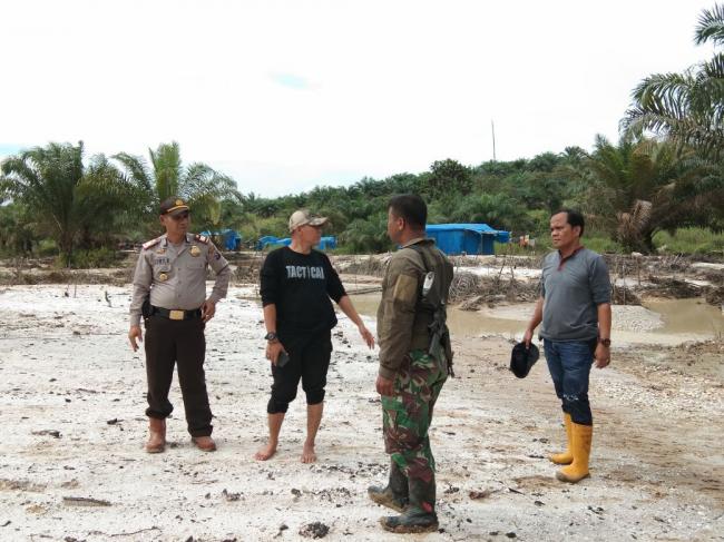 Enam Unit Dompeng Beroperasi di Areal Kebun Pemda Kuansing