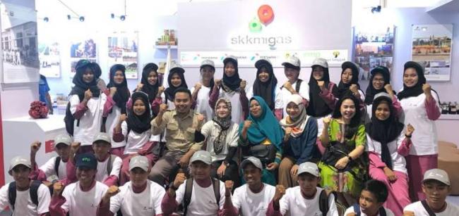  SMA sederajat  di Wilayah Operasi ikuti Edukasi Migas di Pekanbaru Raya Expo