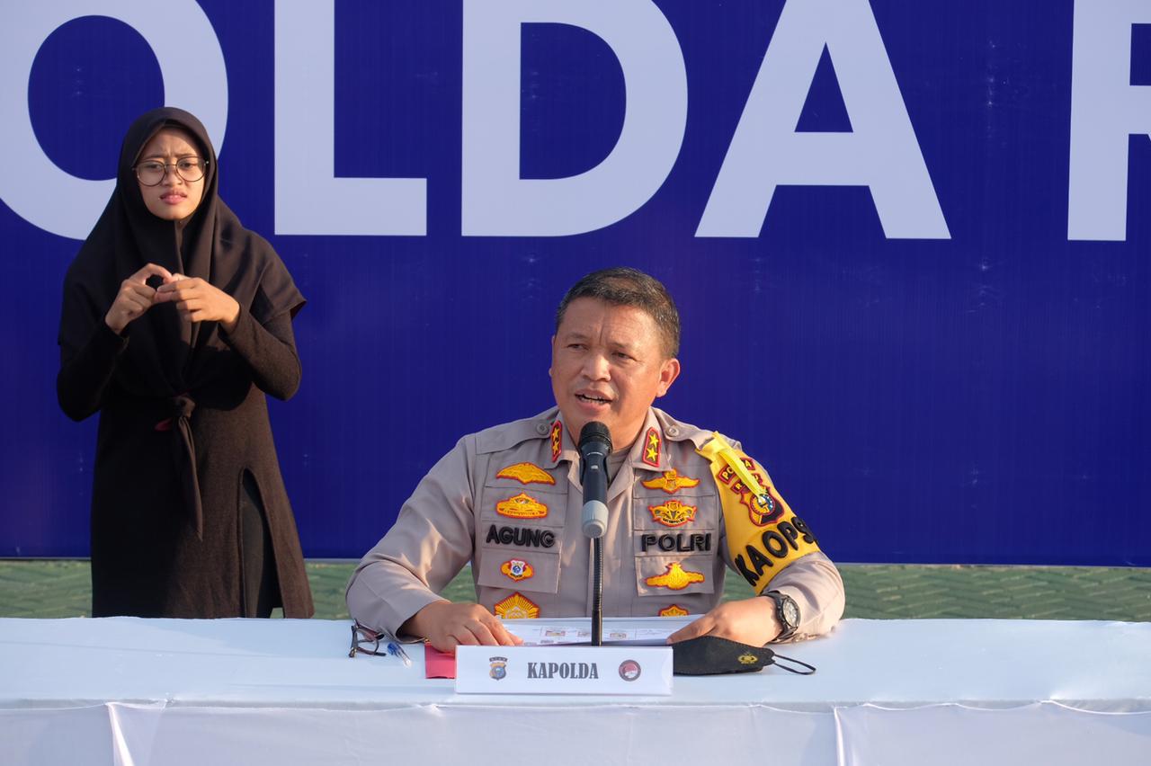 Kapolda Riau : Konsistensi Kami Terus Memburu Para Pelaku Narkoba