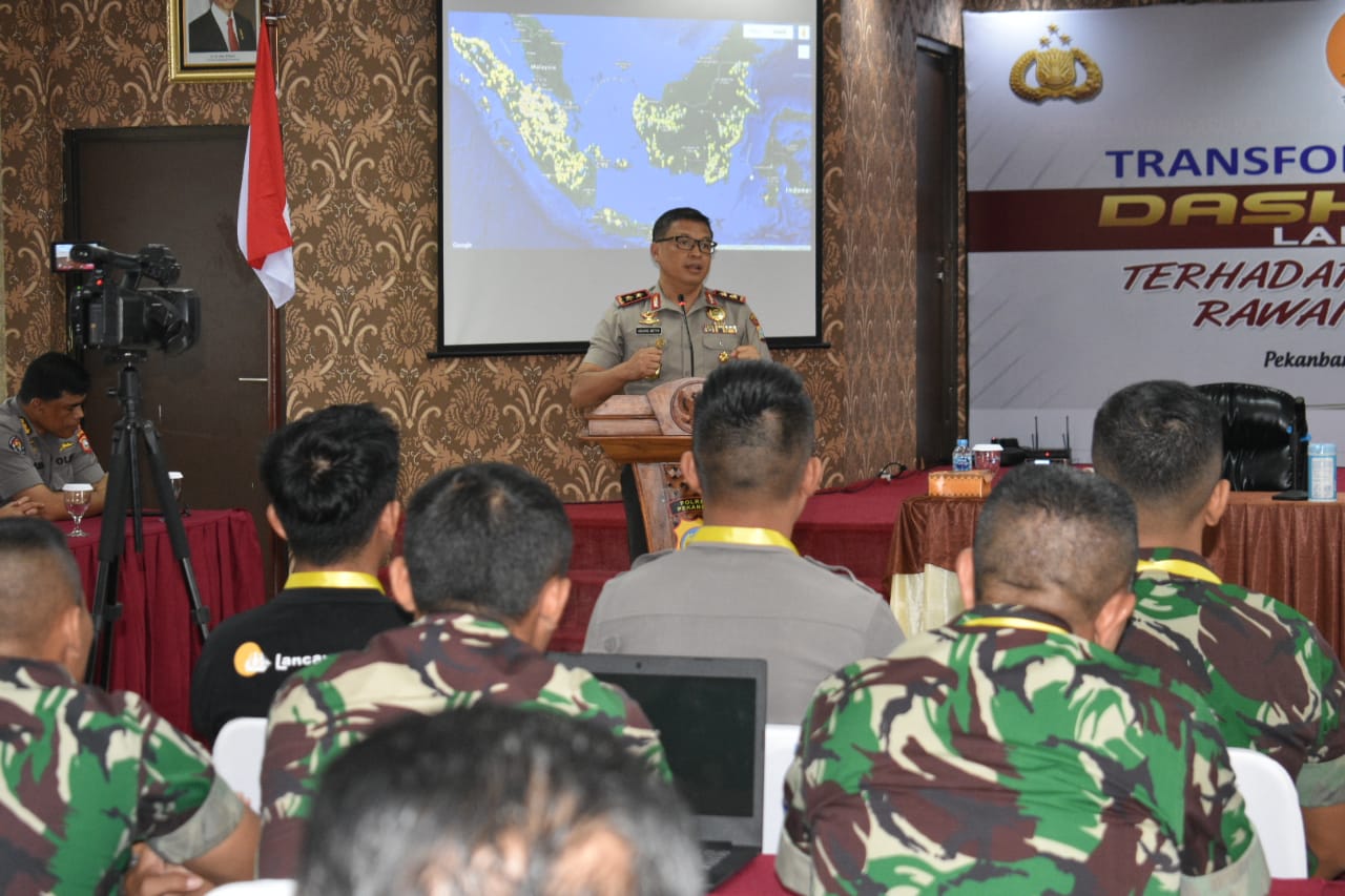 Kapolda Riau hadir dalam Penutupan Dashboard Lancang Kuning