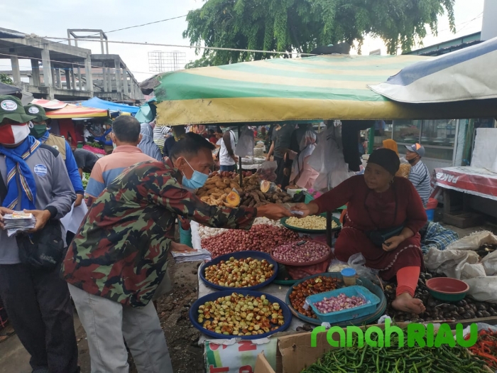 Sempena Sumpah Pemuda, Muhammadiyah Riau Berbagi Masker