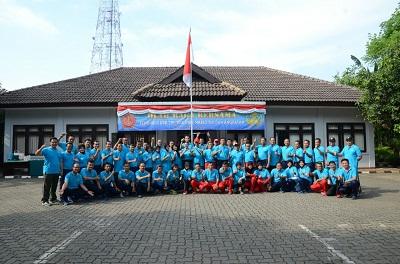 Jalin Silaturahmi, Dewan Pengurus Korpri TNI Gelar Olahraga Bersama