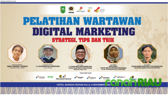 Diklat Marketing Digital untuk Wartawan dipusatkan di Rohul