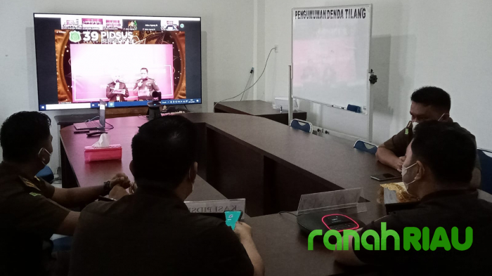 Dinilai Berkinerja Baik, Kejari Kuansing Mendapat Penghargaan Dari Kejagung RI