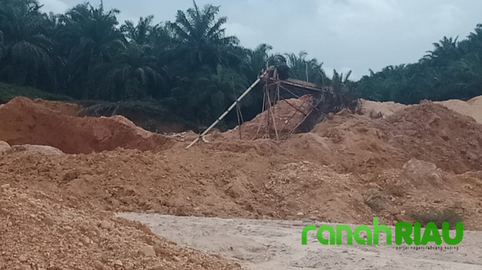 Disinyalir Punya Bekingan Kuat, Pelaku Tambang Ilegal di Kuansing Berani Mendikte Institusi Kepolisi
