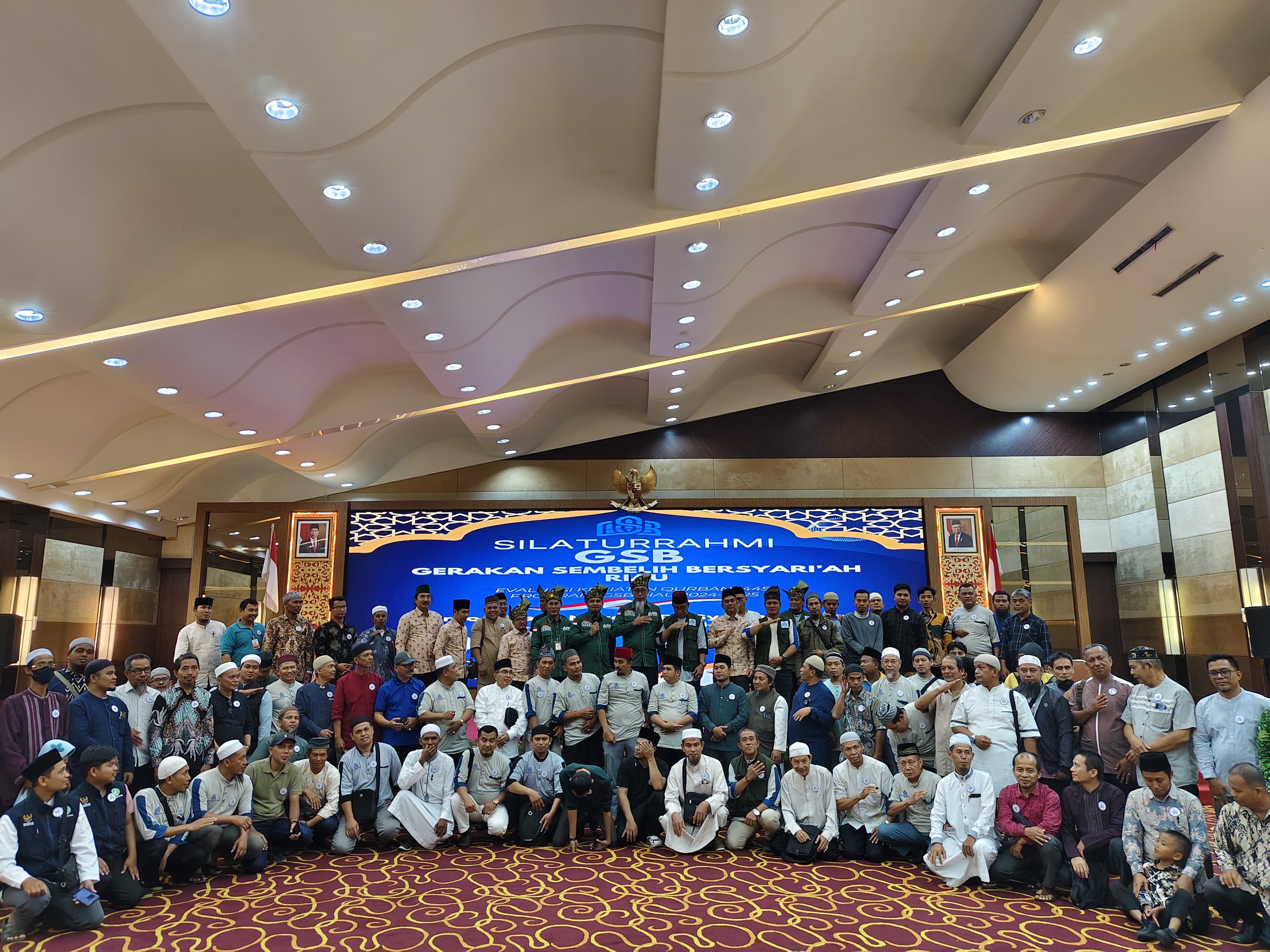 Sinergi dengan BRK Syariah, GSB Riau evaluasi Proses Penyembelihan hewan Kurban Idul Adha 