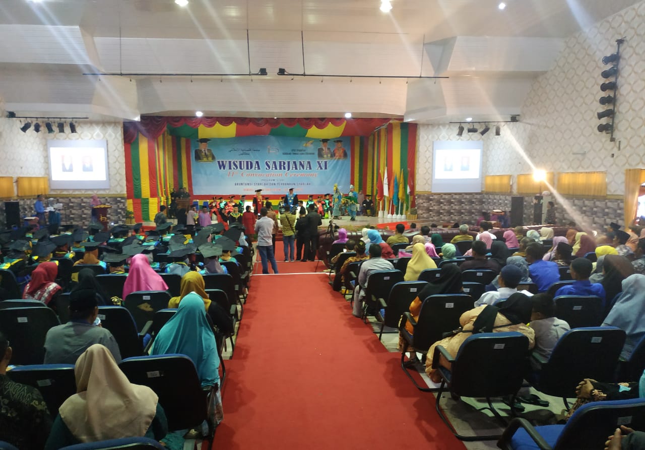 Ratusan Wisudawan Resmi Menyandang Sarjana STIE Syariah Bengkalis