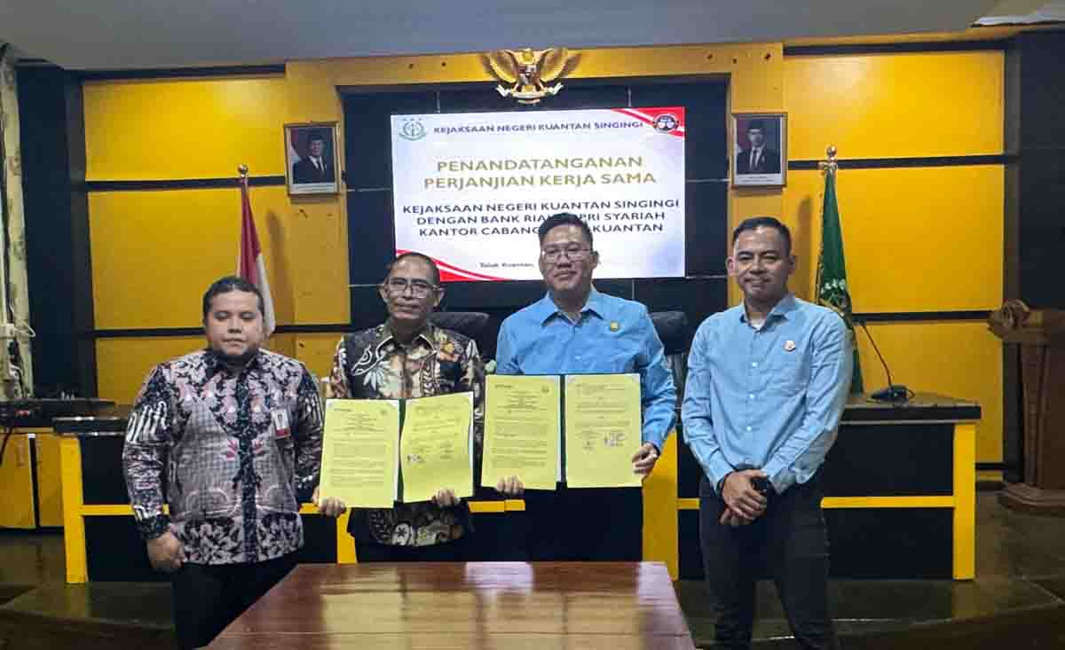 BRK Syariah jalin Kerjasama dengan Kejaksaan Negeri Kuantan Singingi 