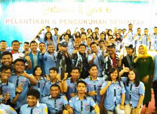 Siap Berlayar, SAPMA IPK Kota Madya Pekanbaru Resmi Punya Nahkoda Baru