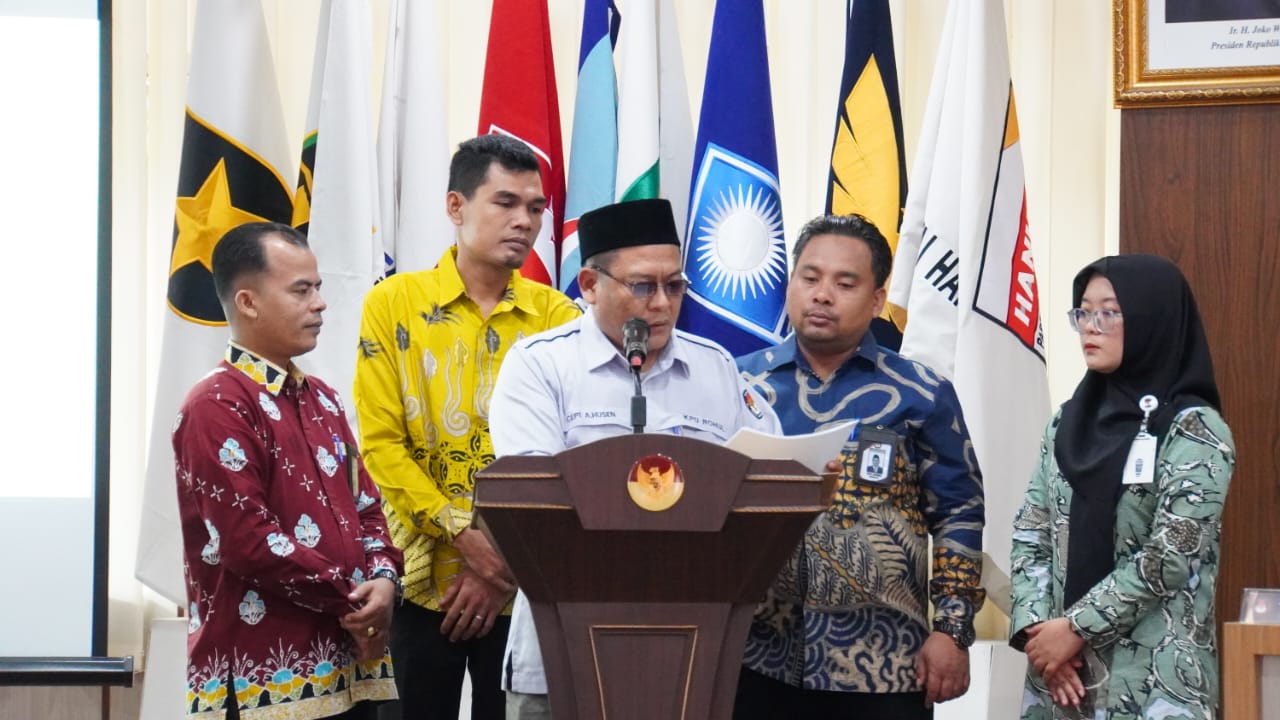 Hasil Penghitungan Suara Ulang Rokan Hulu Hari ini ditetapkan KPU Riau