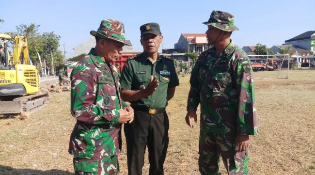 Hari Pertama TMMD, Koordinasi Terus Ditingkatkan