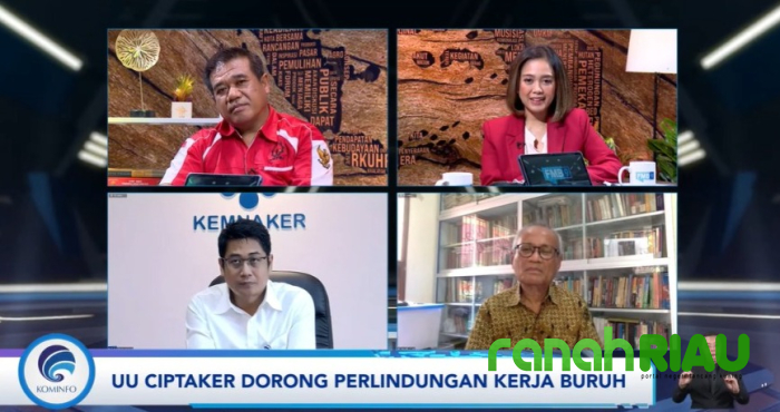 UU Ciptaker jamin Perlindungan dan peningkatan Keterampilan Pekerja