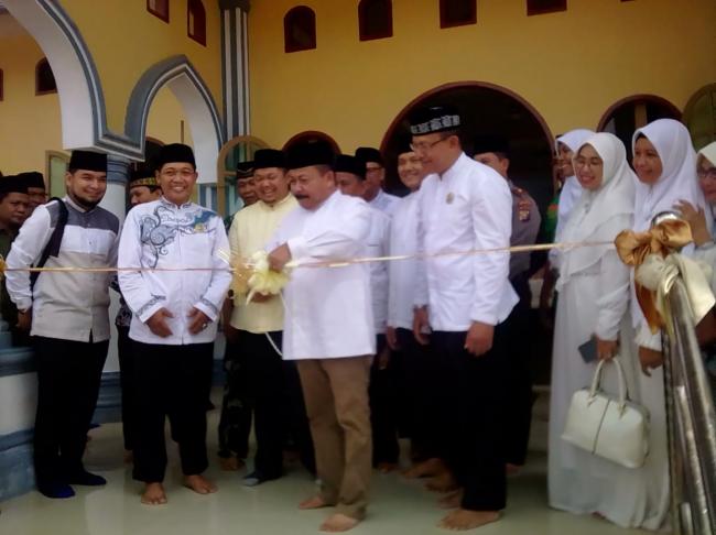 Diresmikan Bupati Bengkalis, Surya Definta Harap Remaja Aktif Berperan Di Masjid Sabilul Jannah