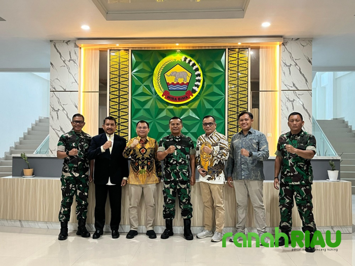 Eratkan Tali Silaturahmi, Unilak gelar kunjungan ke Korem 031 Wira Bima