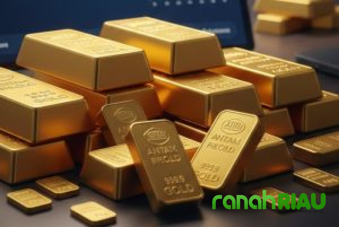 Kilau Emas Antam 26 Desember 2025: Naik Lagi ke Level Rp 2,576 Juta