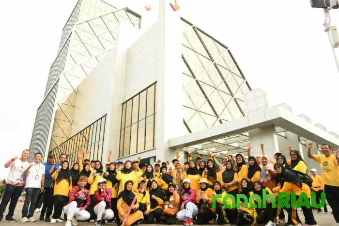 BRK Syariah taja Senam sehat dan Pemeriksaan Kesehatan bagi para Nasabah yang masuki Pensiun