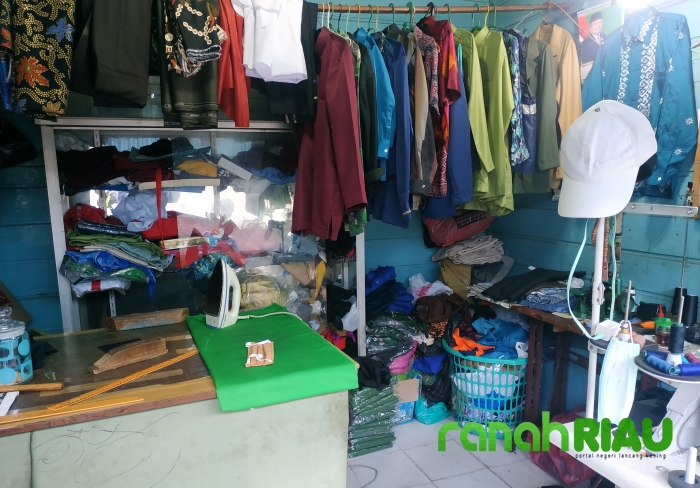 Pandemi COVID-19, Pengusaha Jahit di Bengkalis Mengalami Penurunan Omset