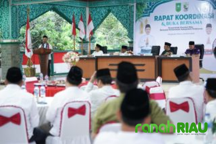 Pimpin langsung Rakor bersama Pemkab Pelalawan, Abdul Wahid ungkap Rencana Masterplan