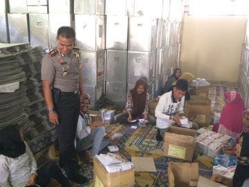 Kapolres Kampar Tinjau PersiapanPemilukada 2017