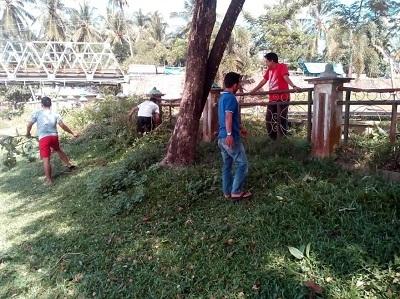 Panitia Perahu Baganduang Bersama Masyarakat Bergotong Royong
