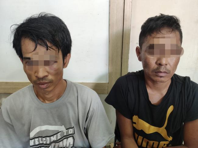 Resnarkoba Polres Kampar Ringkus  Bandar dan Kurir Narkoba di Wilayah Salo