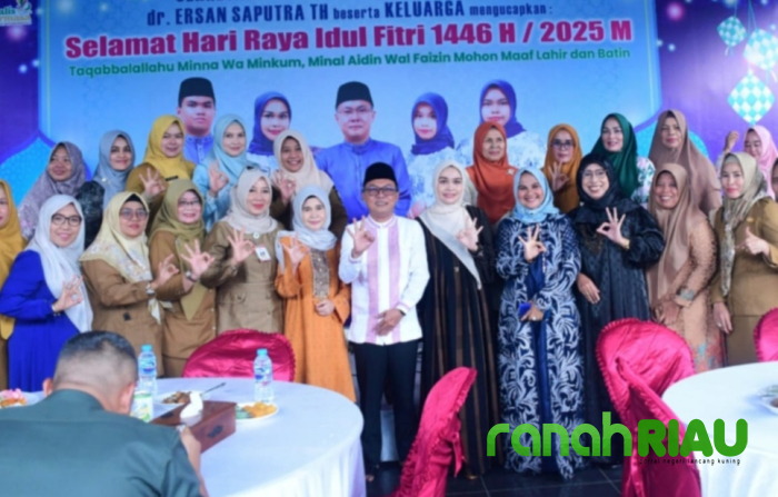 Sekda Bengkalis Gelar Halal Bihalal Sekaligus Umumkan Pemenang Lampu Colok Tahun 2025