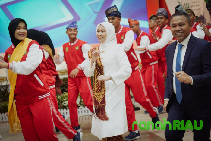 Kemeriahan malam ramah tamah di Kediaman Gubri, Abdul Wahid lincah Peragakan Aura Farming 