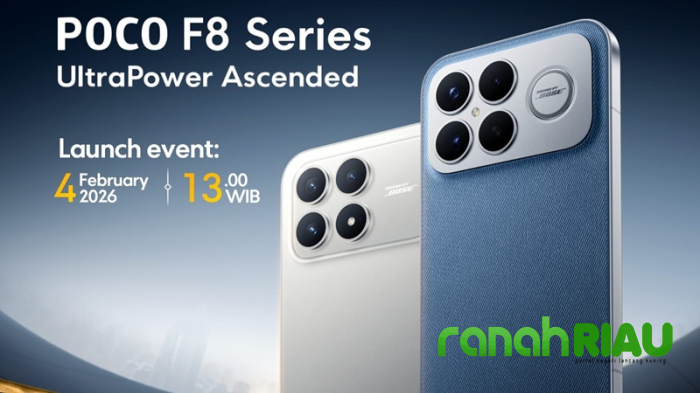 POCO F8 Series Resmi Meluncur di Indonesia 4 Februari 2026, Hadirkan Varian Pro dan Ultra