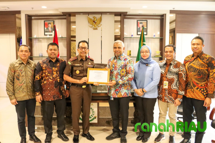 Kejaksaan Tinggi Riau terima Kunjungan Kerja dan Silaturahmi dari PT  Pertamina Hulu Rokan 