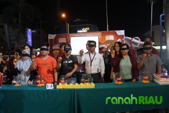 Fachrul Wahid bawa pulang Honda Mobilio undian MP Card Hujan Rezeki Mal Pekanbaru