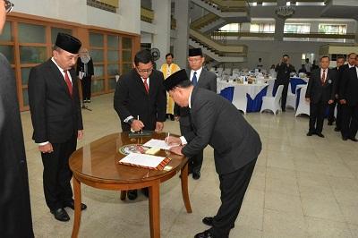 Kepala Bakamla RI Lantik Empat Pejabat Eselon I Dan II