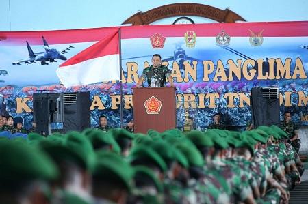 Pesan Panglima TNI Ini Menggetarkan Hati, "Jaga Kepercayaan Rakyat Sebagai Ibu Kandung TNI"