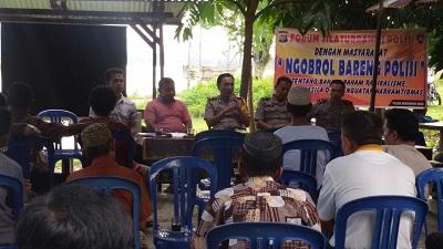 Peduli Sesama, Polsek Bangkinang, Gelar Jumat Barokah