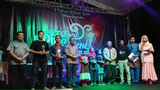 Bupati Kuansing nyatakan Dukungan Terhadap kegiatan Positif Pasar Seni