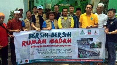 Penggerak gerakan Gotong membersihkan Rumah Ibadah